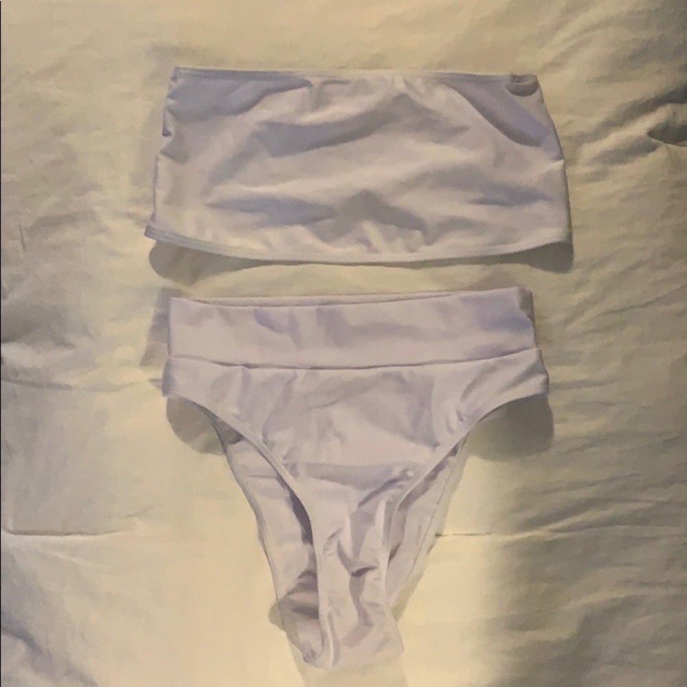 White bikini
